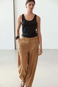 Pantalon léger barrel fit