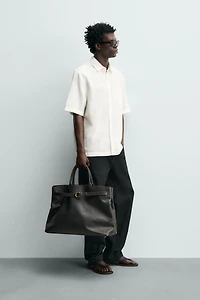 TEXTURED JACQUARD SHIRT