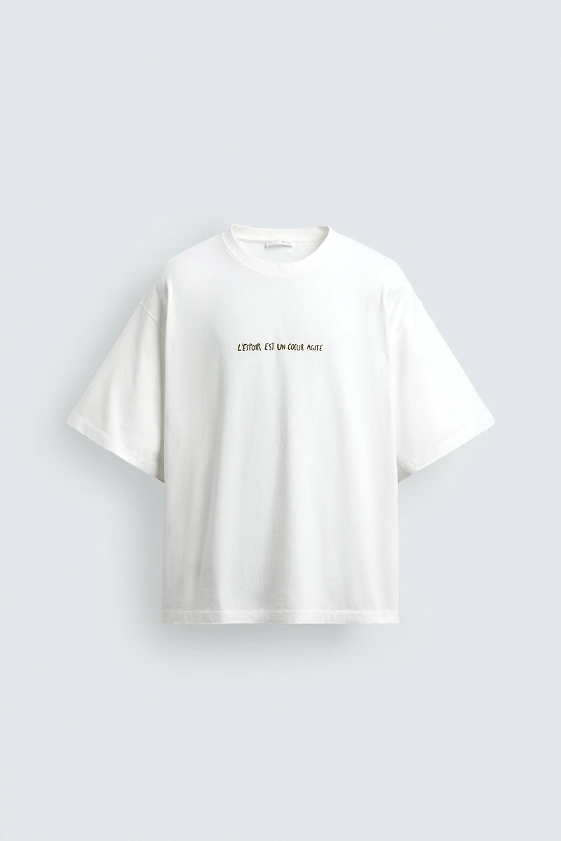 T-SHIRT RELAXED FIT À IMPRIMÉ GRAPHIQUE