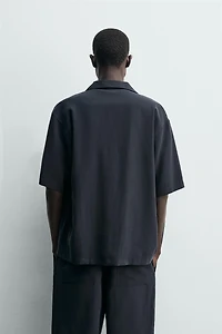 RELAXED FIT FLOWY SHIRT