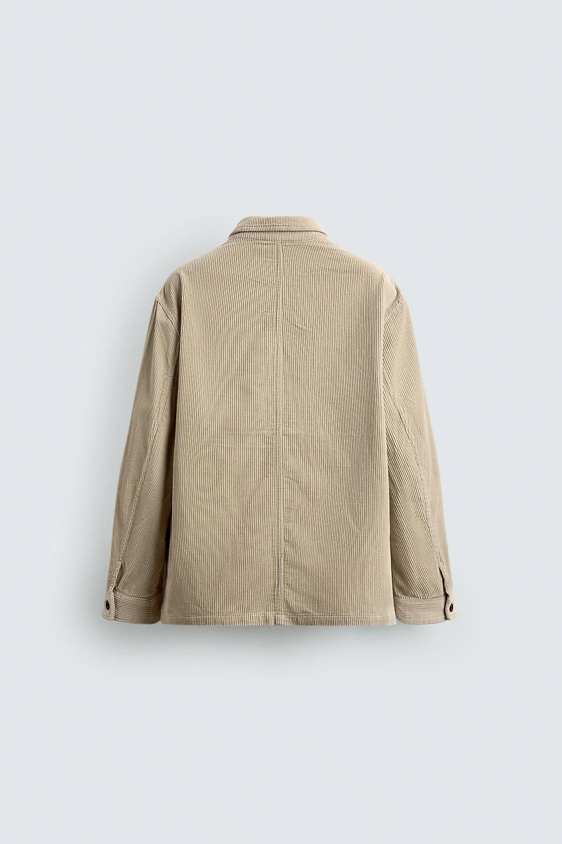 CORDUROY POCKET JACKET