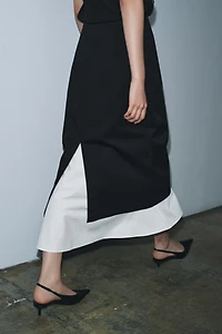 ZW COLLECTION COMBINATION SKIRT