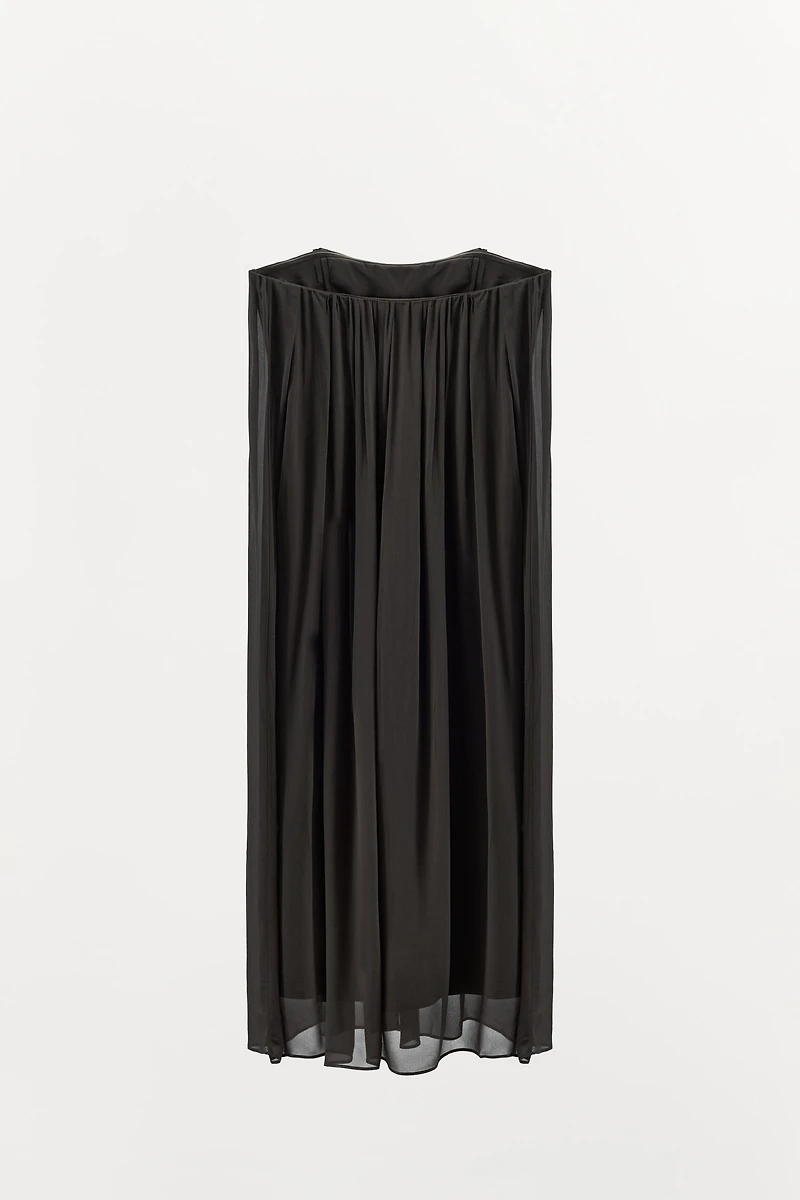 ROBE MI-LONGUE BUSTIER