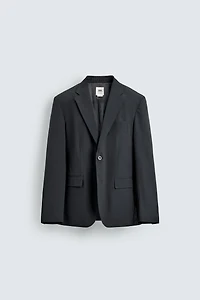 100% WOOL SUIT BLAZER