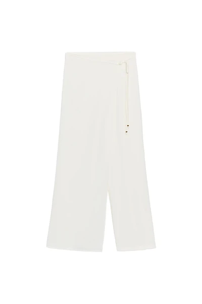 CROSSOVER WRAP PANTS