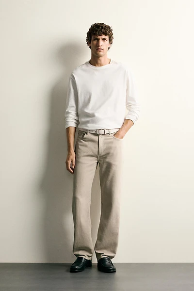 LIGHTWEIGHT COTTON-HEMP JEANS