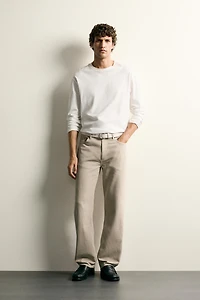 LIGHTWEIGHT COTTON-HEMP JEANS