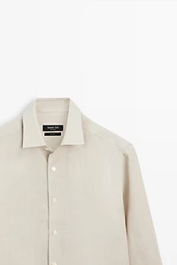 Chemise regular fit 100 % lin extra-fin