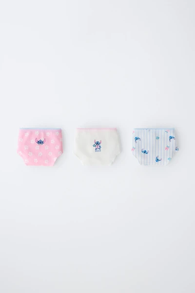 6-14 YEARS/ THREE-PACK LILO & STITCH © DISNEY UNDERWEAR