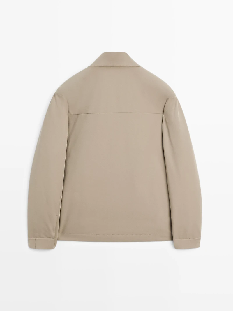 Total look technical jacket