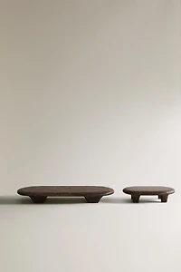 OVAL WOODEN CUTTING BOARD
