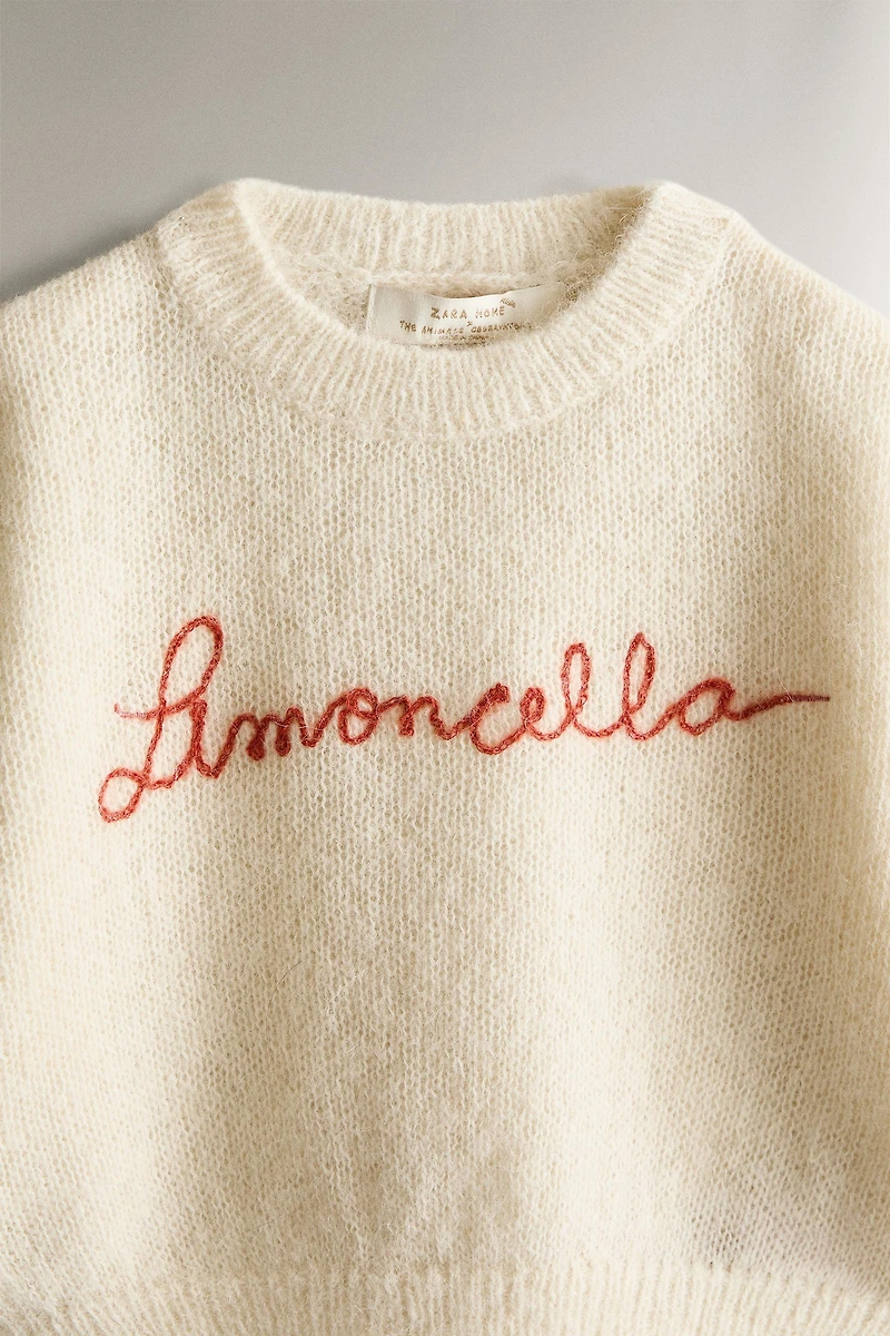 PULL ENFANT ALPAGA LIMONCELLA X TAO