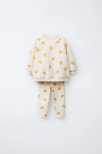 PEARS SWEATSHIRT AND LEGGINGS SET