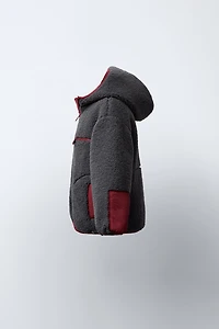 REVERSIBLE WATER REPELLENT FLEECE JACKET