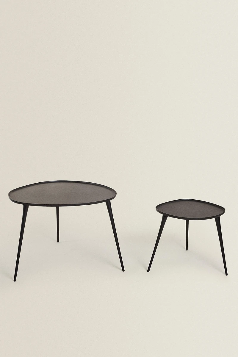 METAL SIDE TABLE