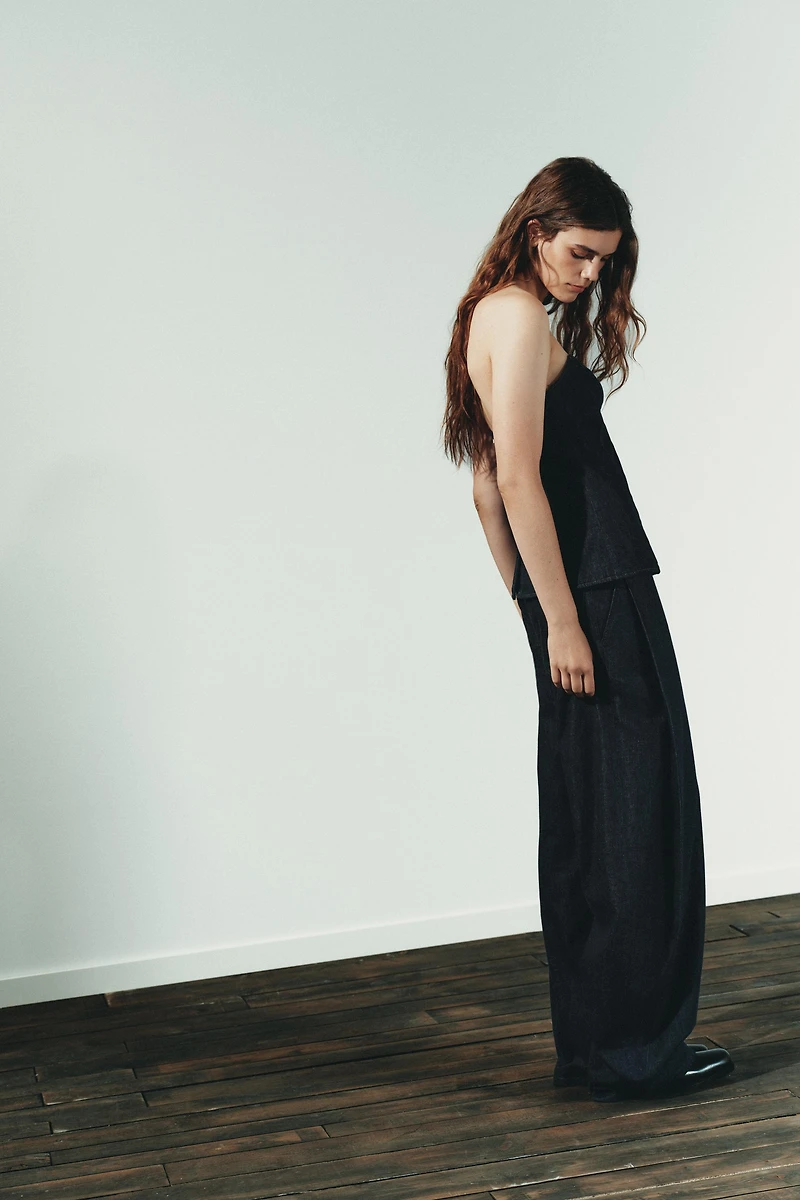 PLEATED BALLOON PANTS