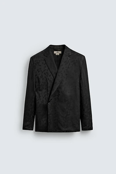 PAISLEY JACQUARD FLUID SUIT BLAZER LIMITED EDITION