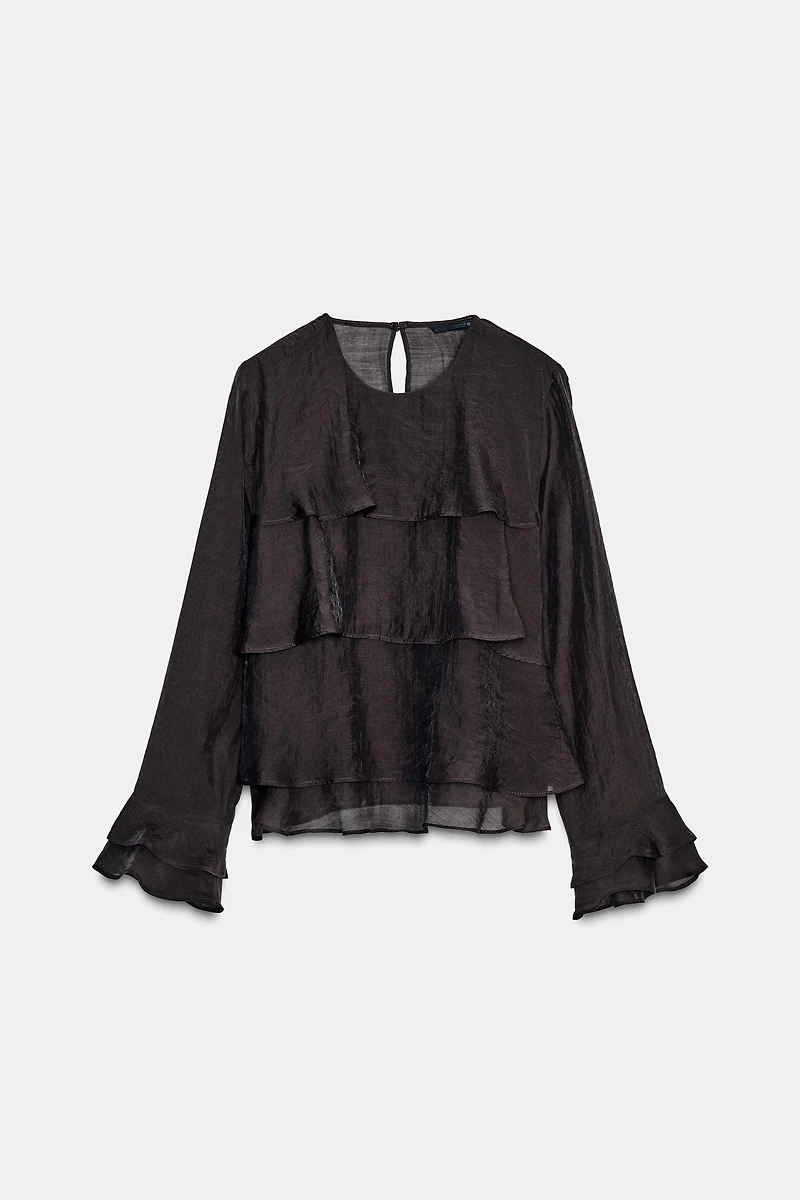 RUFFLED TOP
