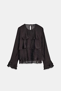 RUFFLED TOP