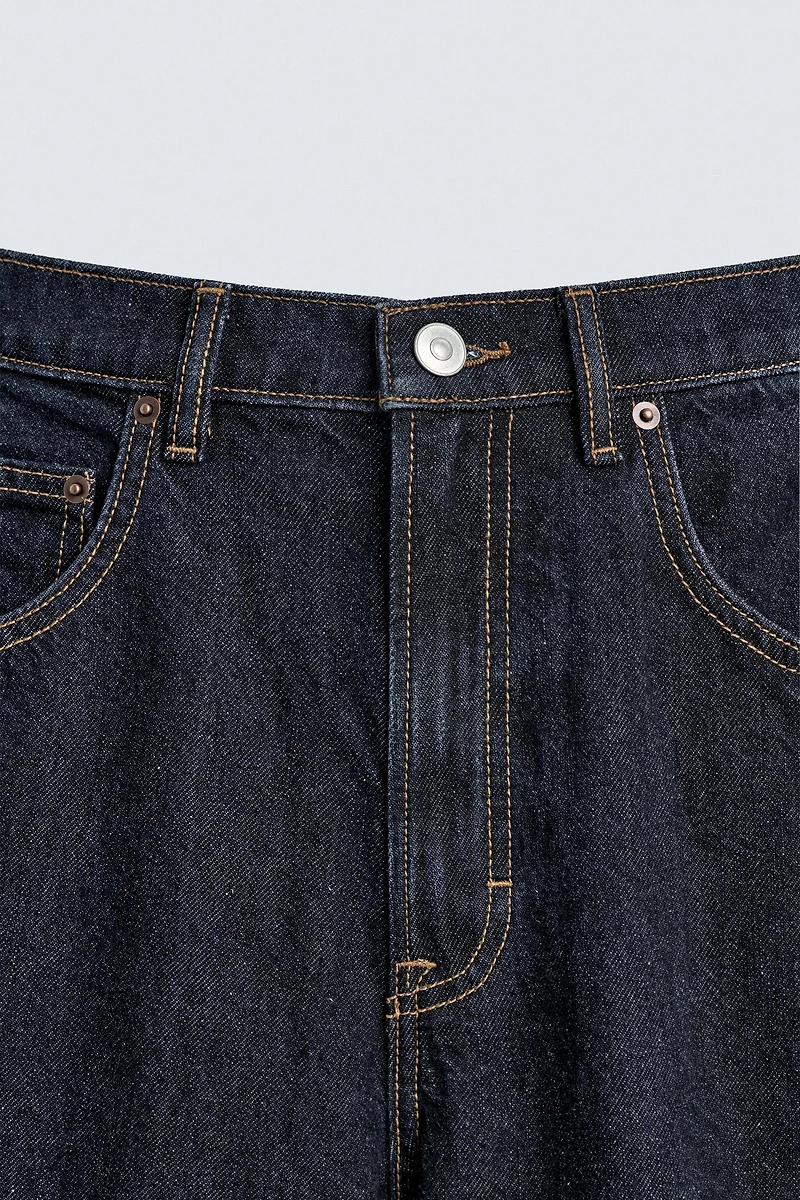 EMBROIDERED CUPID BALLOON FIT JEANS