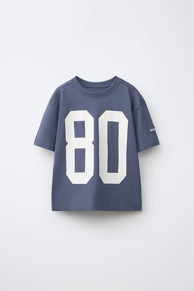 NUMBER PRINT T-SHIRT
