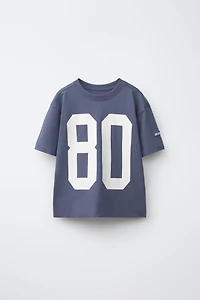 NUMBER PRINT T-SHIRT