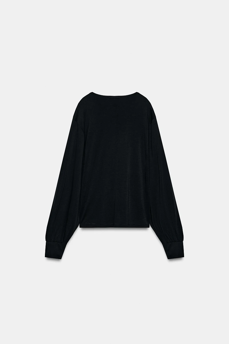 VESTE FLUIDE À BOUTONS
