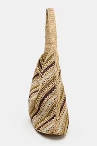COLOR WOVEN BODY BAG