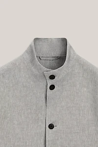 Total look linen bomber jacket - LIMITED EDITION