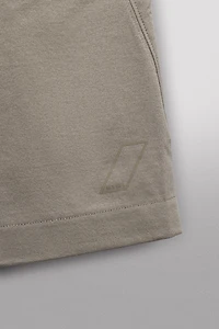 9" COTTON BLEND TRAINING SHORTS