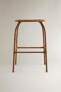 RATTAN STOOL