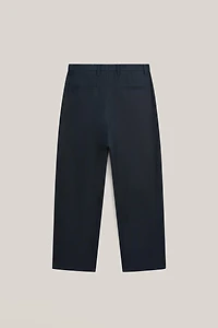 Total look darted linen trousers - LIMITED EDITION