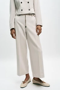 PANTALON LONGUEUR 7/8 CEINTURE CHAÎNE