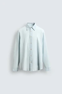 CHEMISE EN DENIM LÉGER DE COTON