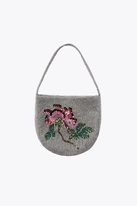 SAC FLEURS FANTAISIE PAILLETTES