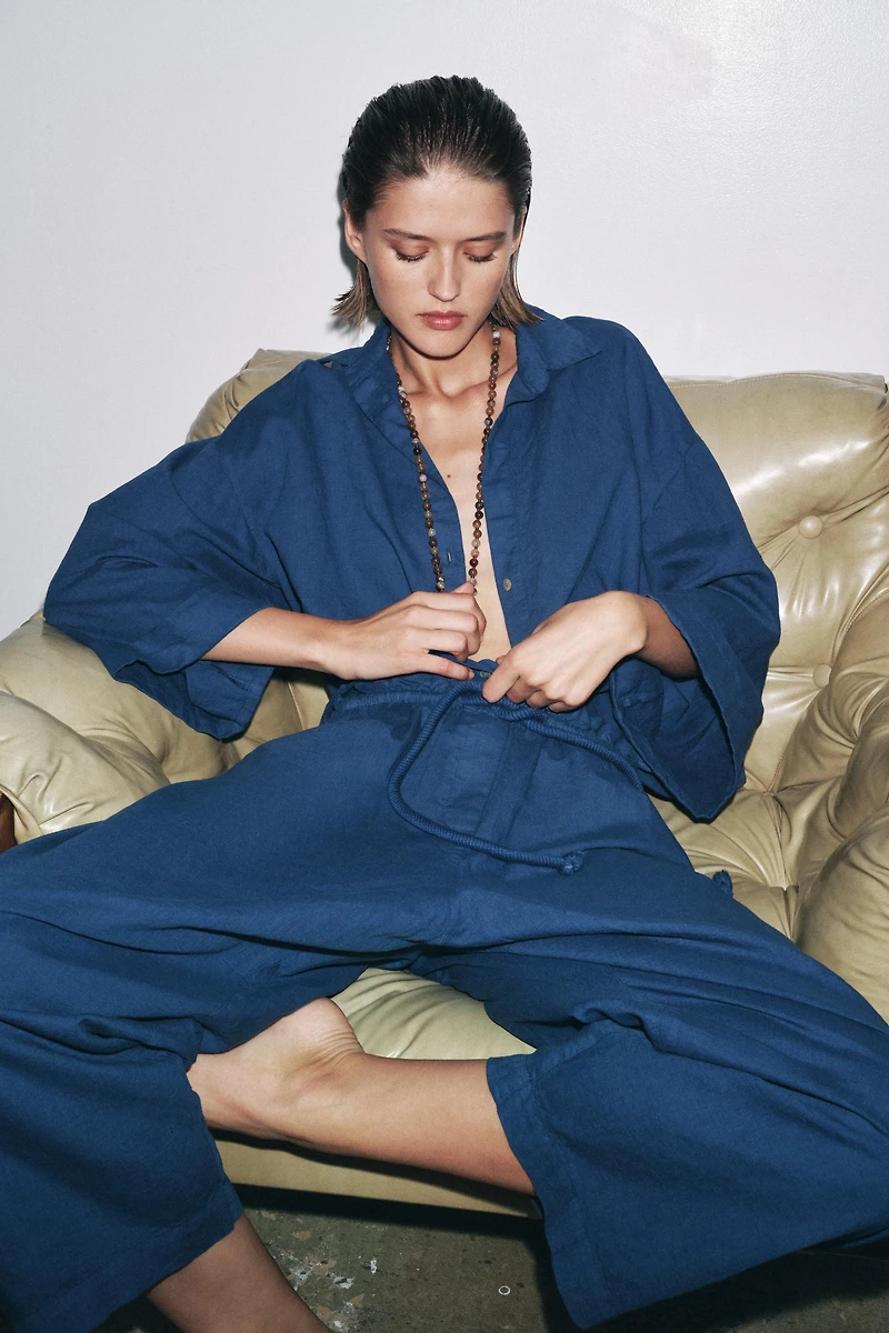 ZW COLLECTION LINEN SHIRT