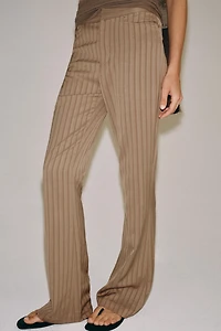 PANTALON FLARE À RAYURES ZW COLLECTION