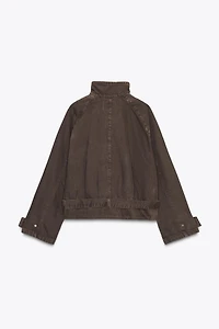 COTTON BELTED JACKET