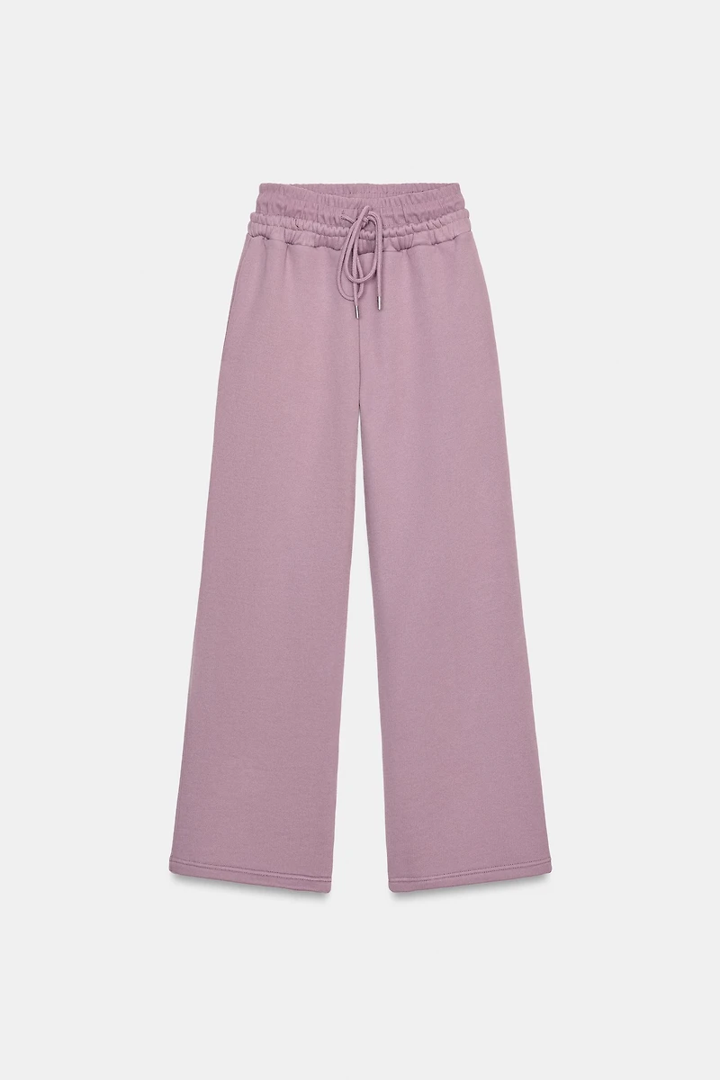 PLUSH STRAIGHT LEG PANTS