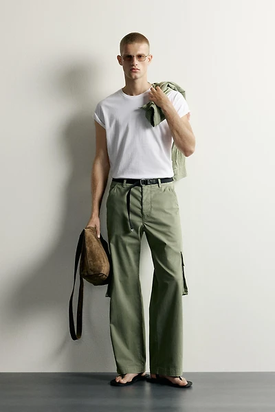 RELAXED-FIT CARGO PANTS