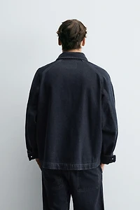 DENIM JACKET WITH POCKETS