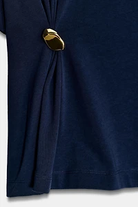 HEAVY COTTON APPLIQUÉ T-SHIRT