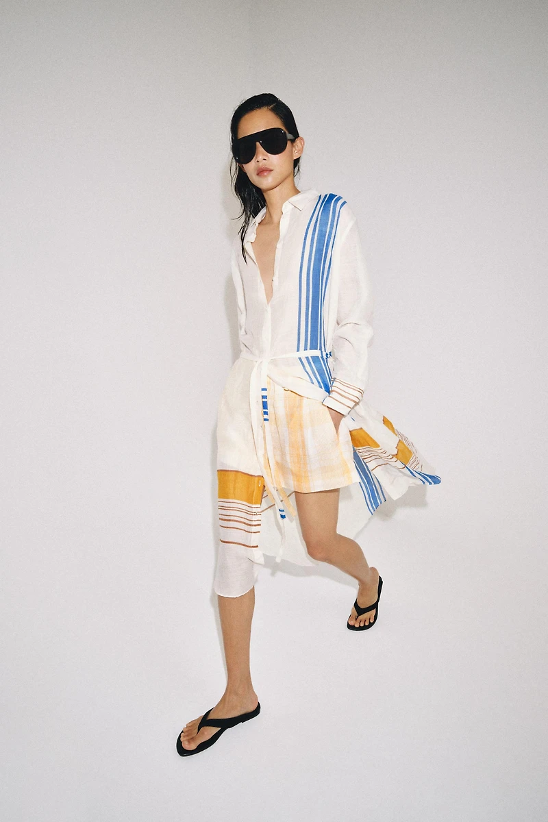 ROBE CHEMISE RAMIE 100% ZW COLLECTION