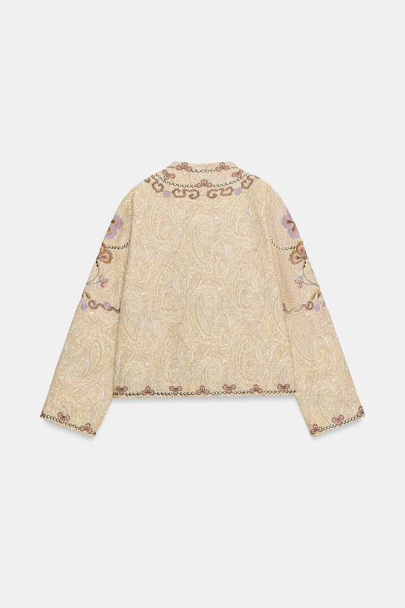 ZW COLLECTION EMBROIDERED JACKET