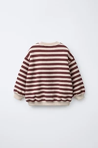 STRIPED SNOOPY PEANUTS™ SWEATSHIRT