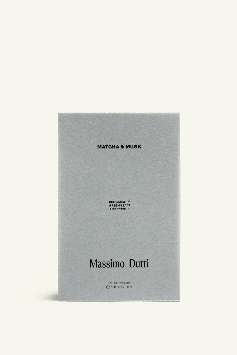(100ML) MASSIMO DUTTI MATCHA & MUSK EAU DE PARFUM