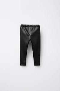 FAUX LEATHER LEGGINGS