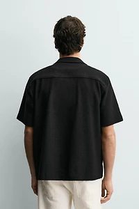 TEXTURED WEAVE SHIRT
