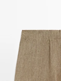 Pantalon fluide 100 % lin