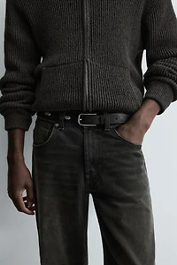 CEINTURE EN CUIR AVEC CLOUS ÉDITION LIMITÉE